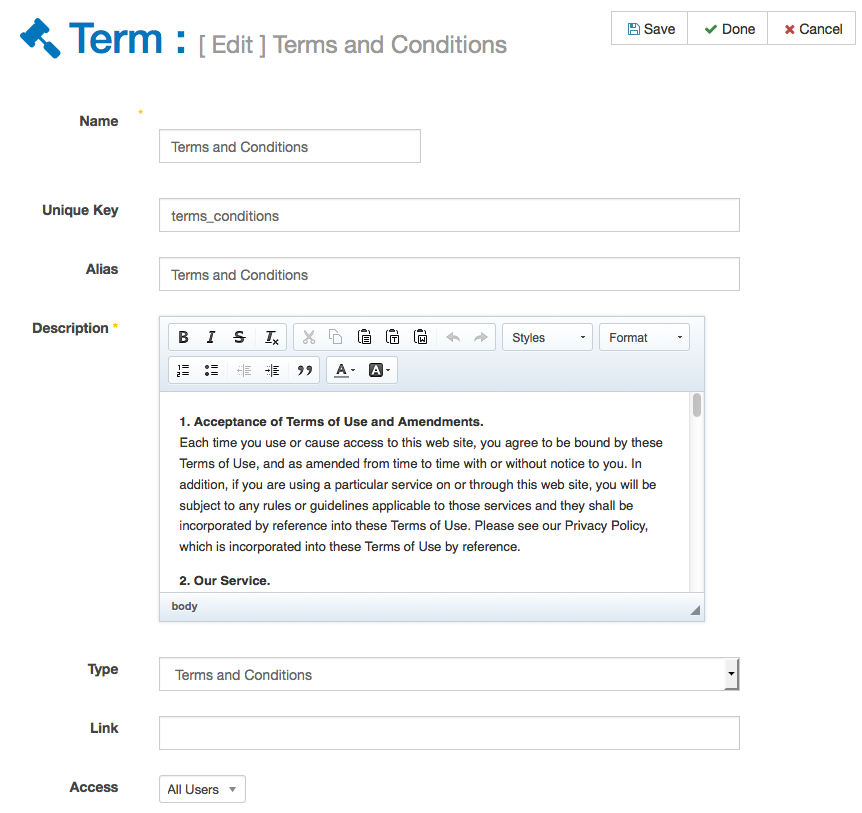 vendor-term-edit